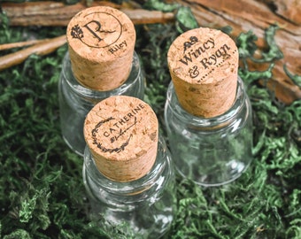 Custom Cork Bottle USB Drive • Personalized Cork USB • Photo usb • Small bottle usb 4gb 8gb 16gb 32gb 64gb • Wedding Gift • Anniversary Gift