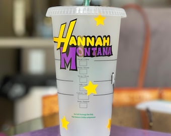 Hannah Montana Inspired Cup