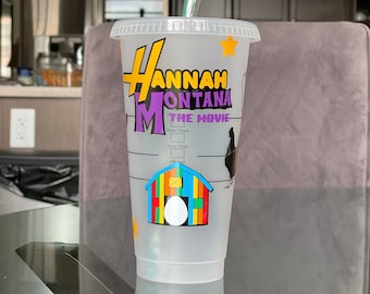 Hannah Montana Movie Inspired Cup