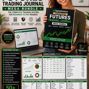 Trading Journal Spreadsheet 2026 | Futures Crypto Log Risk Tracker Sheets bild 4