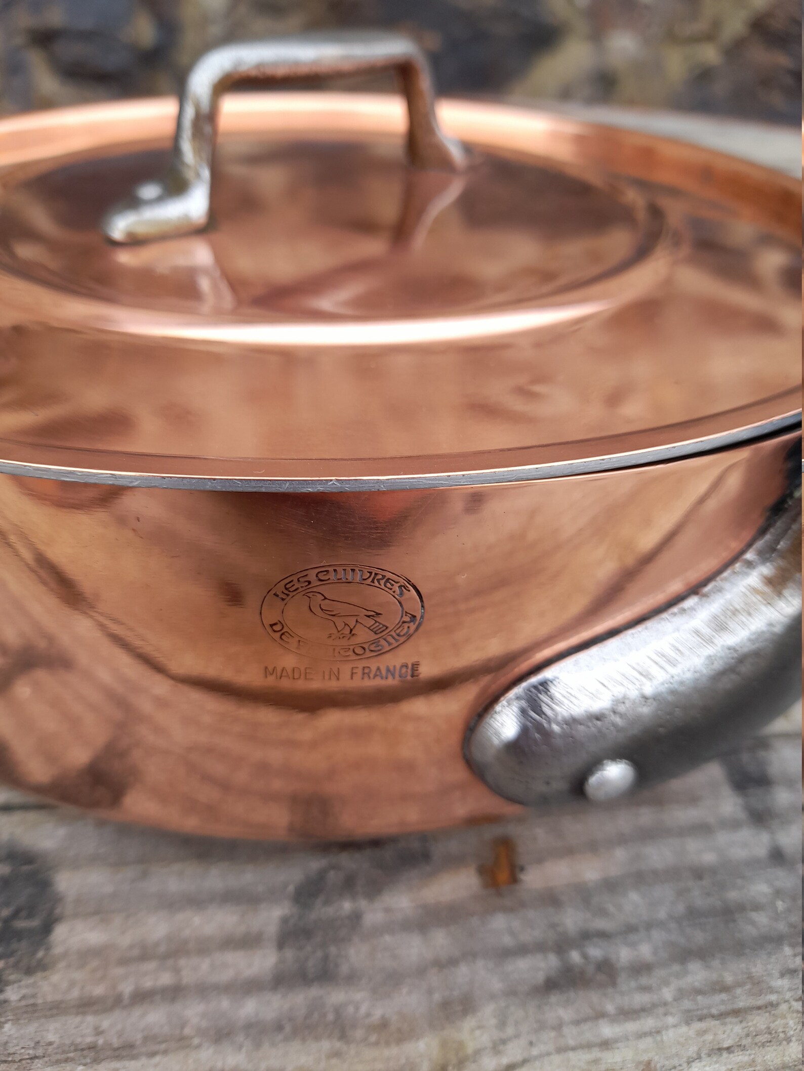 Faucogney Casserole en cuivre Français & Copper saucepan Etsy