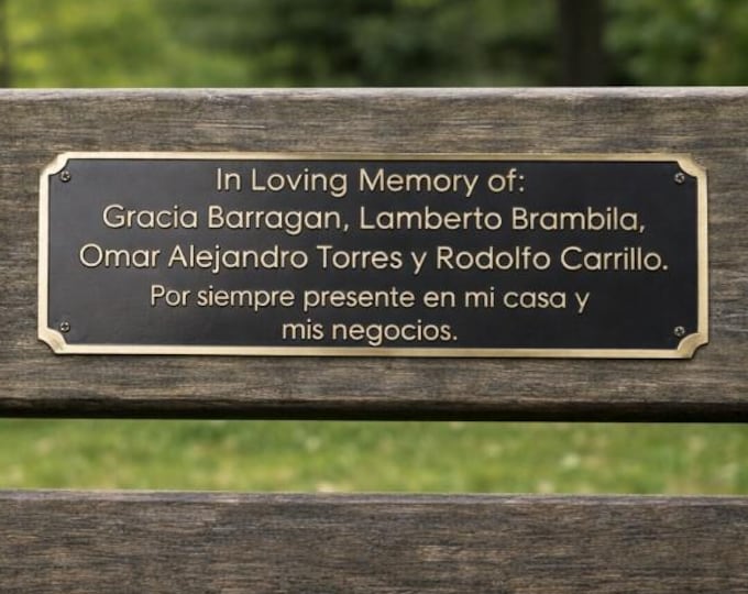 Customized Year Cast Brass door signs & plaques - Custom Date plaques - Custom size plaques - Custom since signs - wall, Circa Door plaques