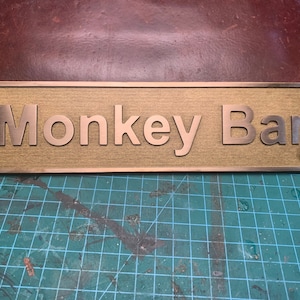 Custom  Brass door signs & plaques - Custom language plaques - Custom size plaques - Custom name signs - brass gold finish wall plaques