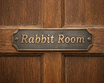 Personalized Solid Brass Door Sign, Custom Engraved Name Plaque, Vintage Brass Room Sign, Office Door Plaque, Custom Metal Sign