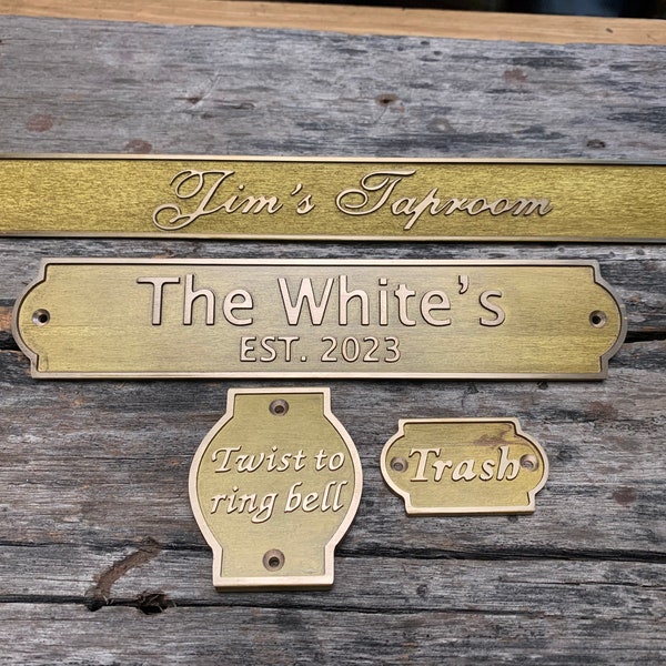 Door Number Plate Etsy