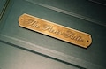 Custom Solid Brass Door Sign, Personalized Name Plaque, House Memorial Office Branding product logo