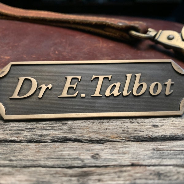 Brass Office Door Sign Etsy