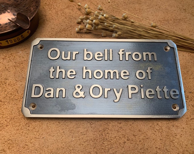 Custom brass plate -Custom Cast Brass door signs & plaques - Any language plaques - Customized size plaques - Custom name signs