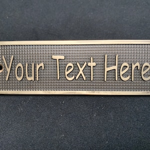 Cabinet Drawer Nameplate,Brass Office Sign, Profession Sign, Personalised Door Sign, Brass Plaque, Desk Brass Sign, Solid Brass Piece