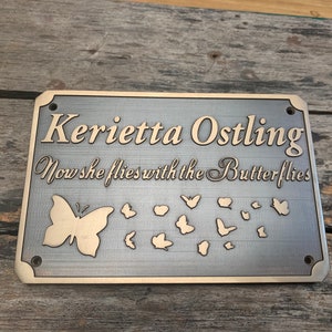 Benutzerdefinierte Messing-Türschilder & Plaketten - Beliebige Sprache Plaketten - Benutzerdefinierte Größe Plaketten - Benutzerdefinierte Namensschilder