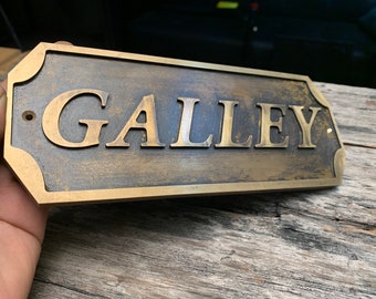 Brass neck sign,Custom date sign - Customized Cast brass Door wall sign & Plaques,Custom size plaques - Est sign