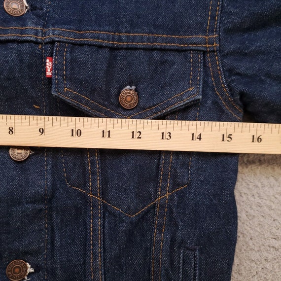 Vintage Levis Jacket Adult 34L Modified Studded T… - image 8