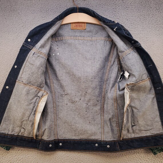 Vintage Levis Jacket Adult 34L Modified Studded T… - image 2