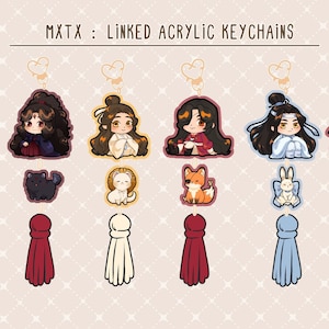 MXTX // Charms Acrílicos Vinculados