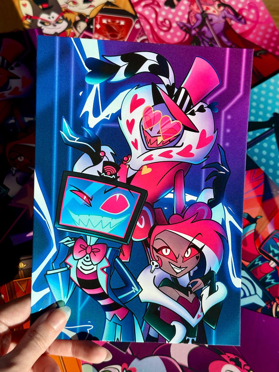 Hazbin Hotel || the Vees || A5 and A4 Print - Etsy