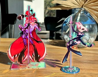 Hazbin Hotel || Valentino Pole Ver. || Holo Rainbow Standee - Etsy