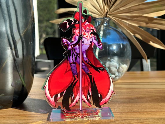 Hazbin Hotel || Valentino Pole Ver. || Holo Rainbow Standee - Etsy