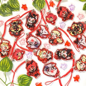 Hazbin Hotel || Acrylic Keychains || PREORDERS SECOND BATCH