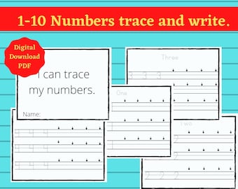 Rastreo y escritura de números