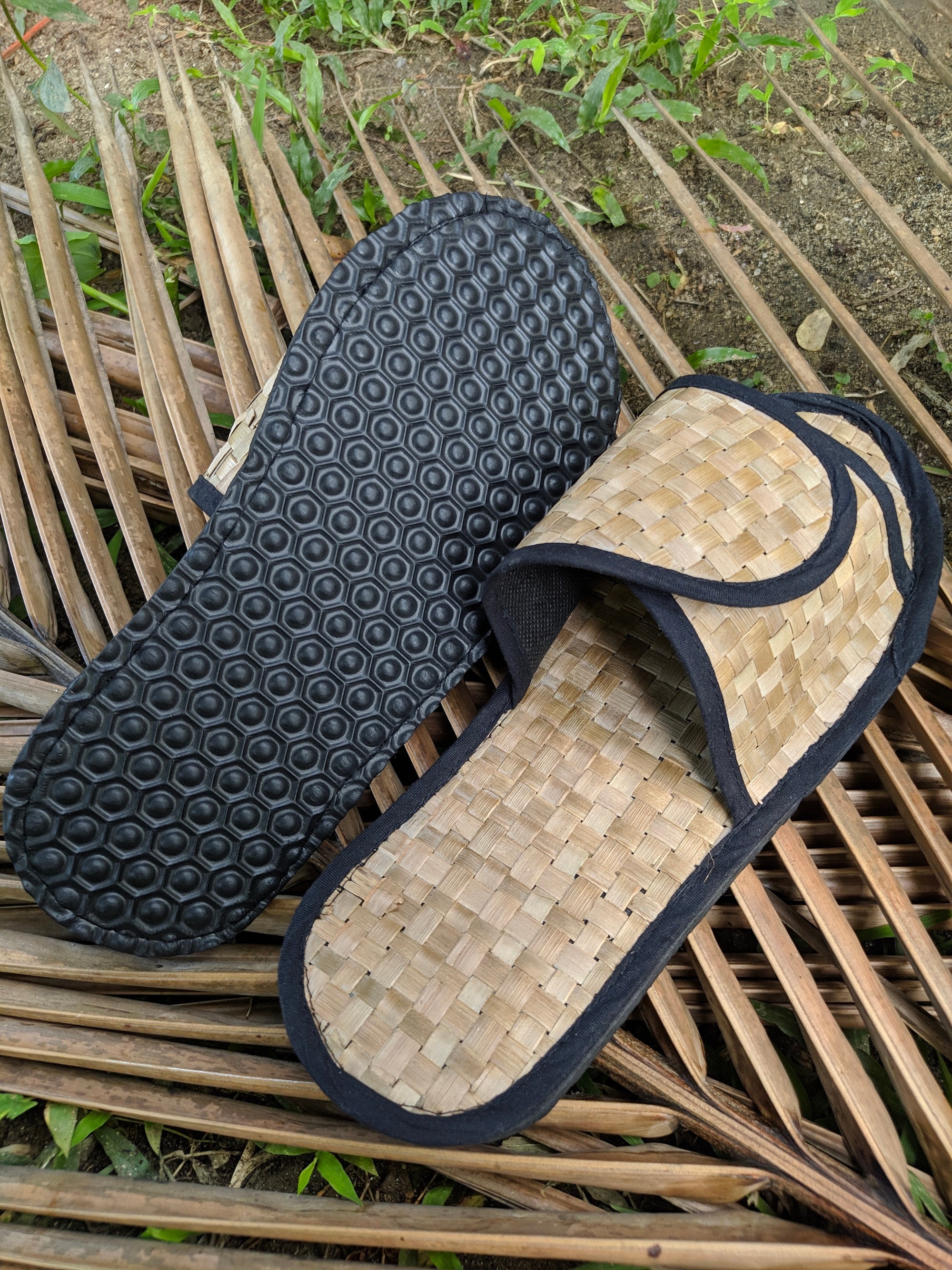 Eco Friendly Coconut Leaf Slippers Etsy