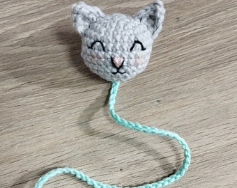 Marque-page Chat en crochet