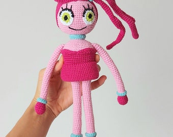 Spider Mommy Long Legs Crocheted 