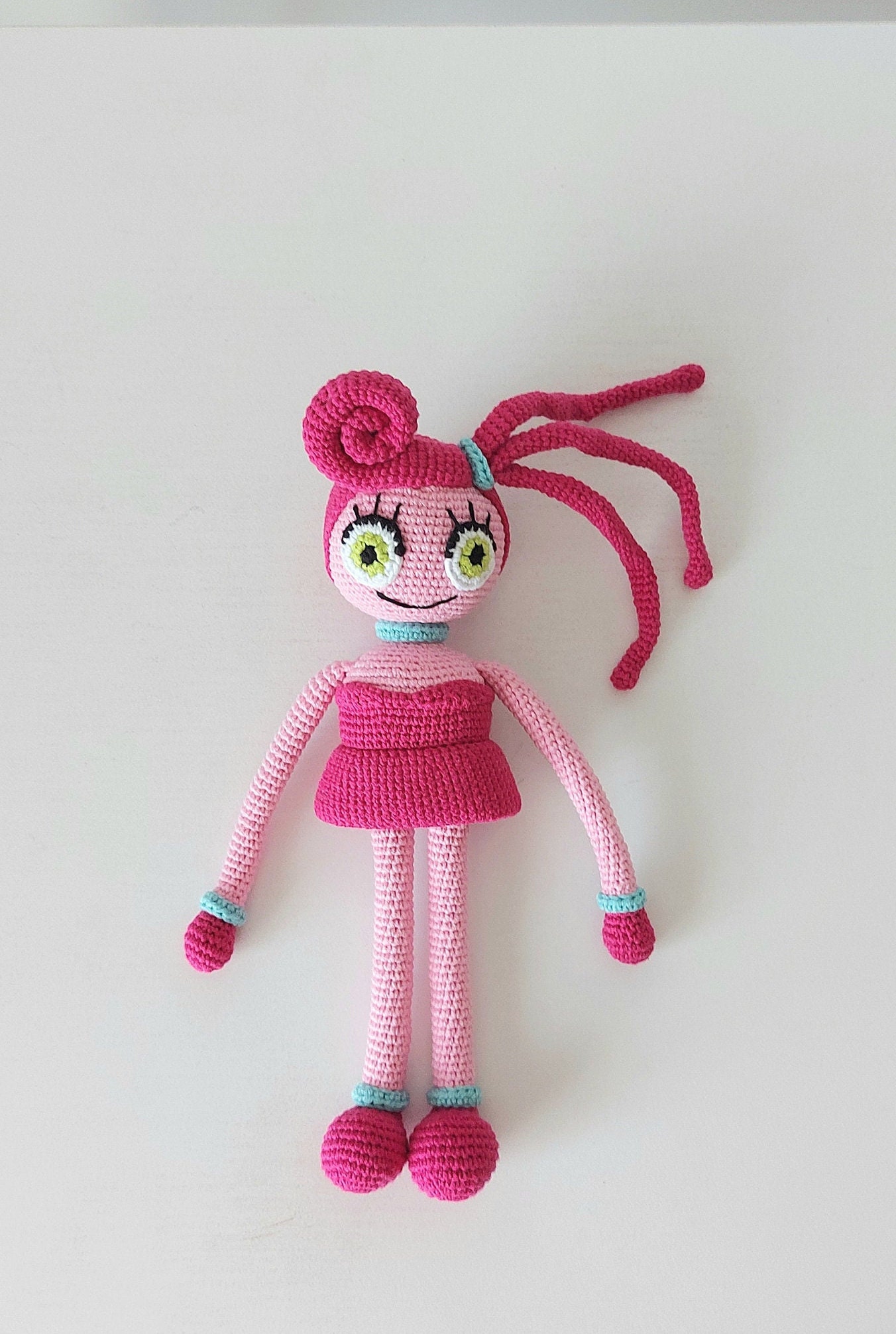 Spider Mommy Long Legs Crocheted 