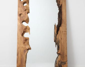 Live Edge Olivenholz Ganzkörperspiegel