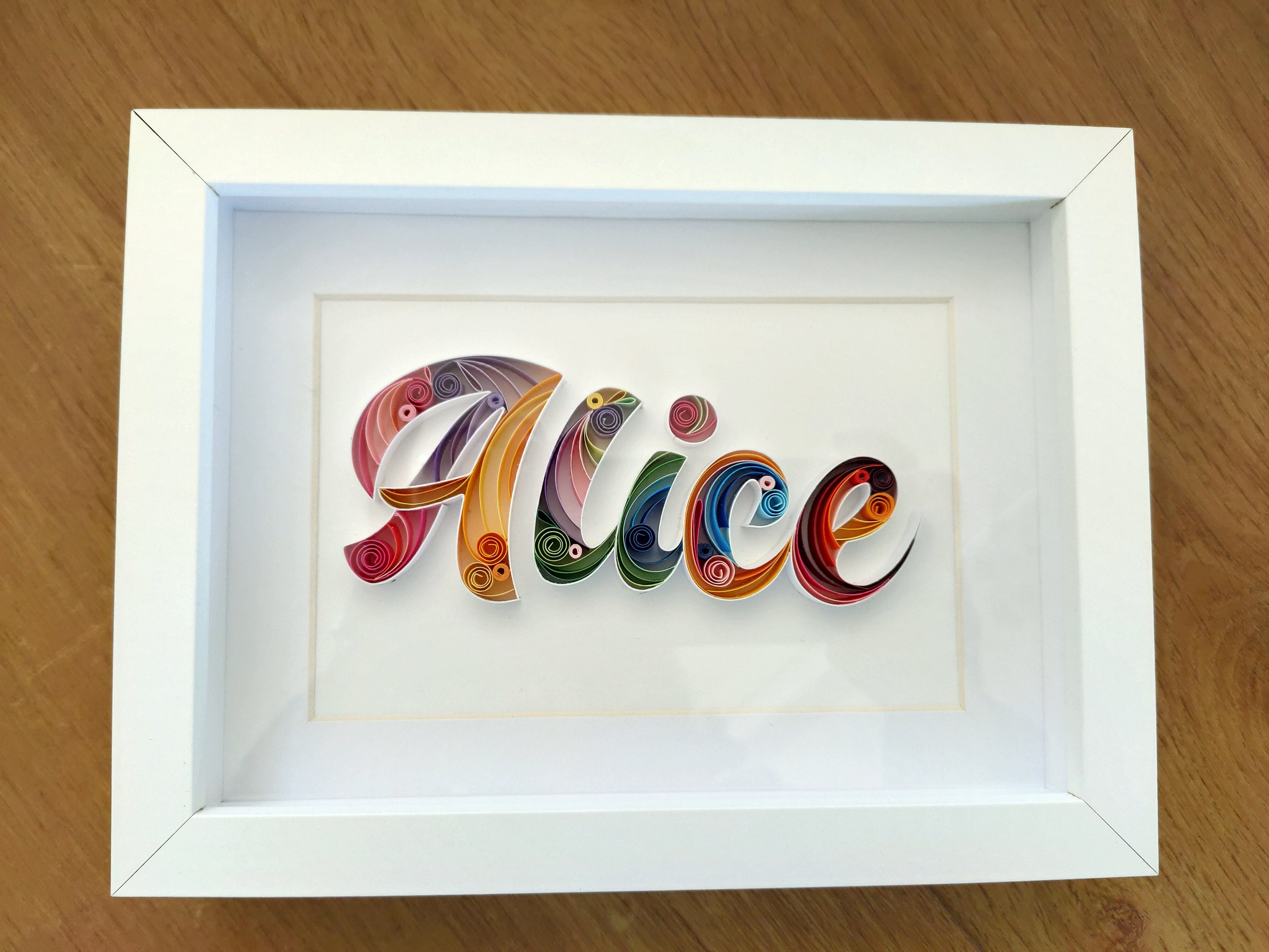 Tableau Prénom 5 Lettres à Personnaliser