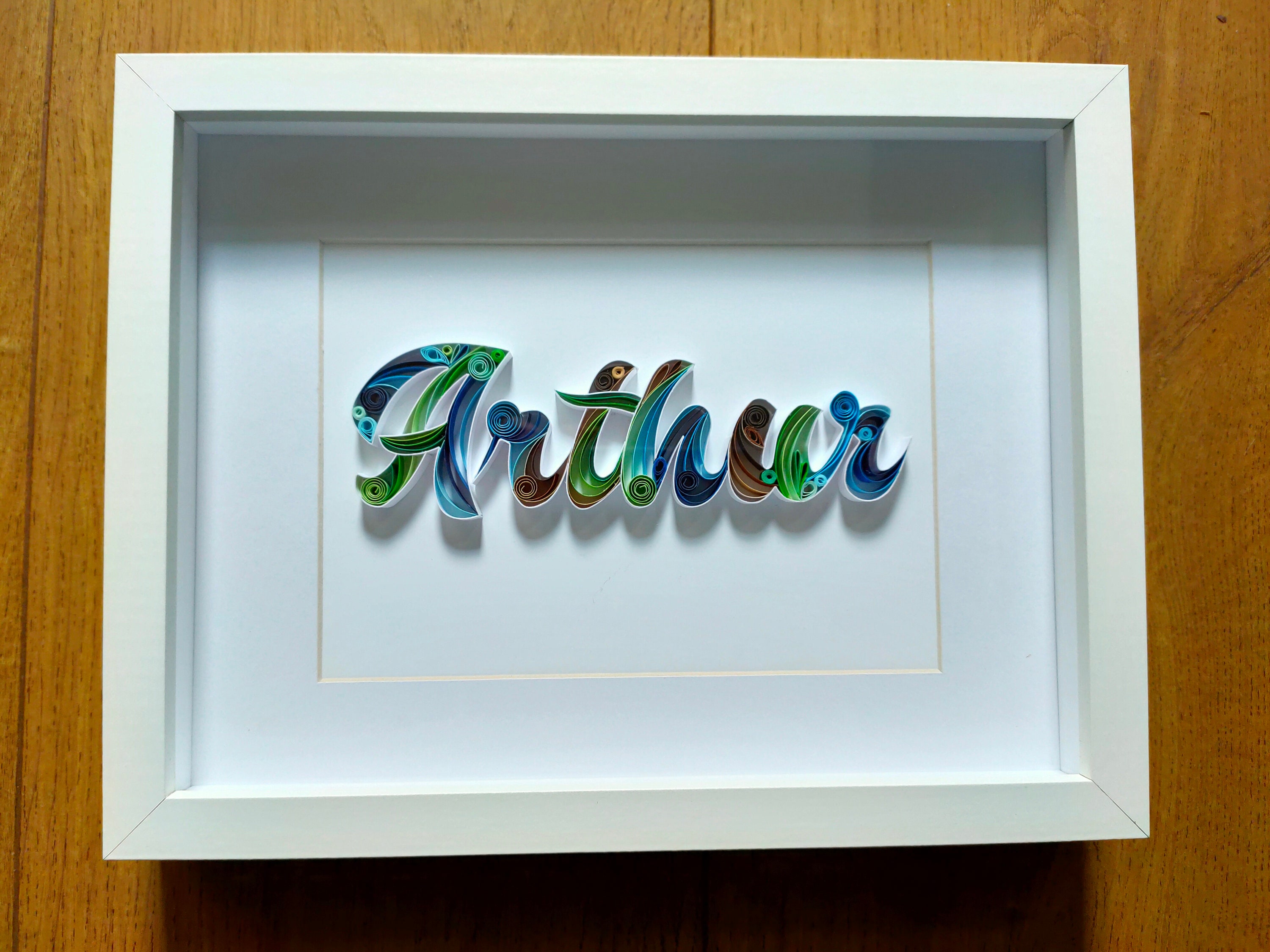 Tableau Prénom 6 Lettres à Personnaliser