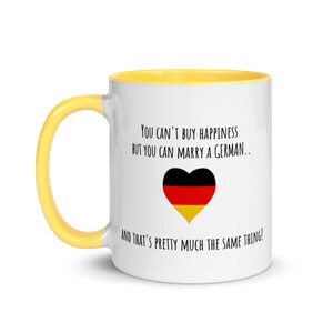 Marry a German Mug - German Wife Mug - German Husband Mug - German Relationship - Germany Gift - German Marriage