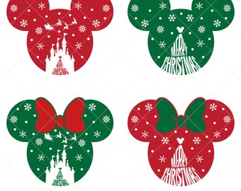 Mickey Snowflakes Svg, Christmas Svg Bundle, Christmas family shirts Svg, Christmas decoration, Christmas Mickey Minnie Cricut Svg,JJD034