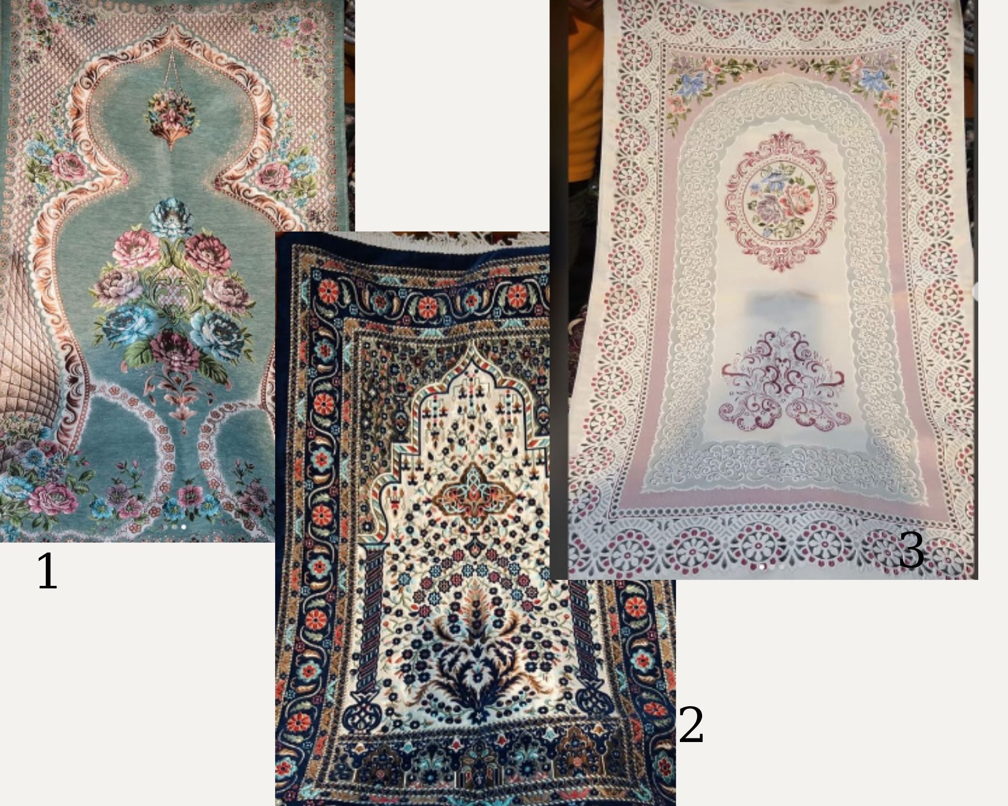 Islamic Prayer Rug Ramadan Mubarak Prayer Rug | Etsy