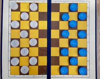 Vintage Checkers Etsy