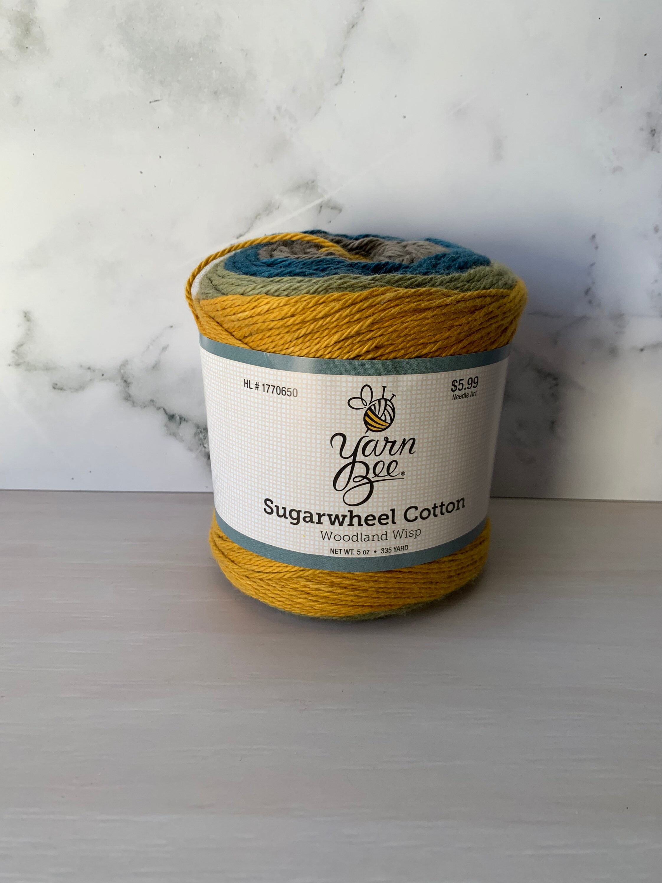 Yarn Bee Sugarwheel Cotton Woodland Crisp Crochet Knit Etsy