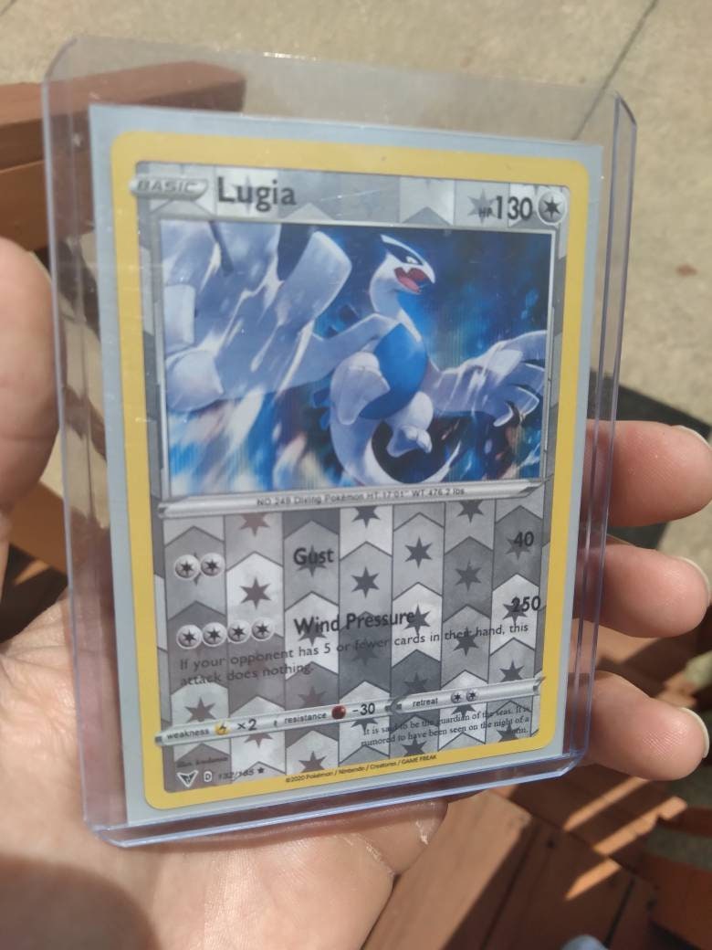 Lugia Vivid Voltage Promo Alt Art Misprint Etsy