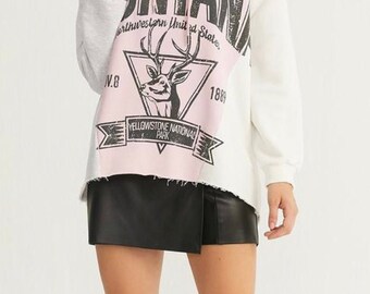 Chanel in Sweatshirt - Etsy UK