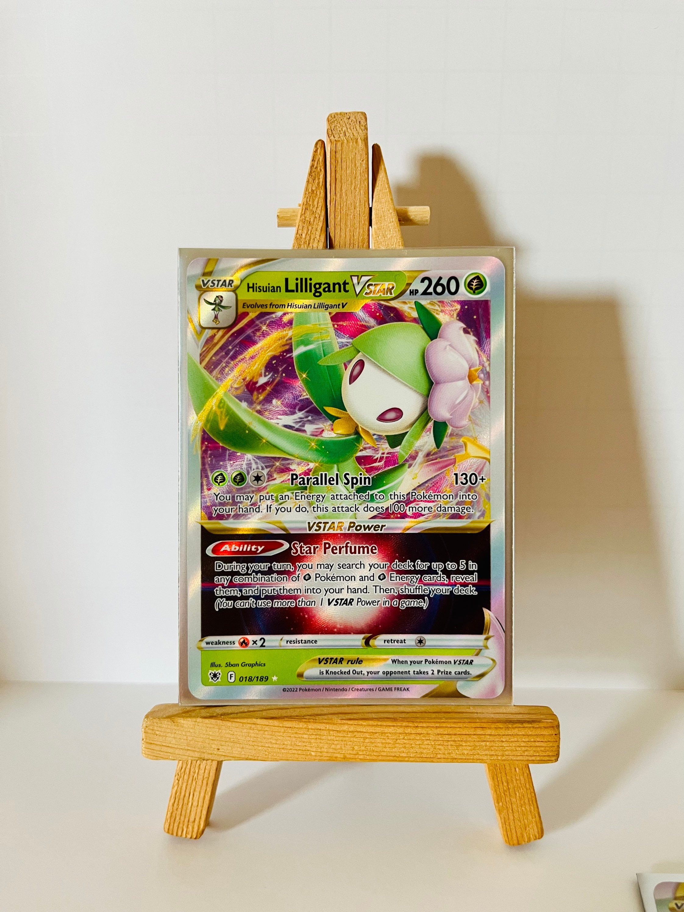 Hisuian Lilligant V-star (ultra Rare Full Art)(018/189) - Etsy