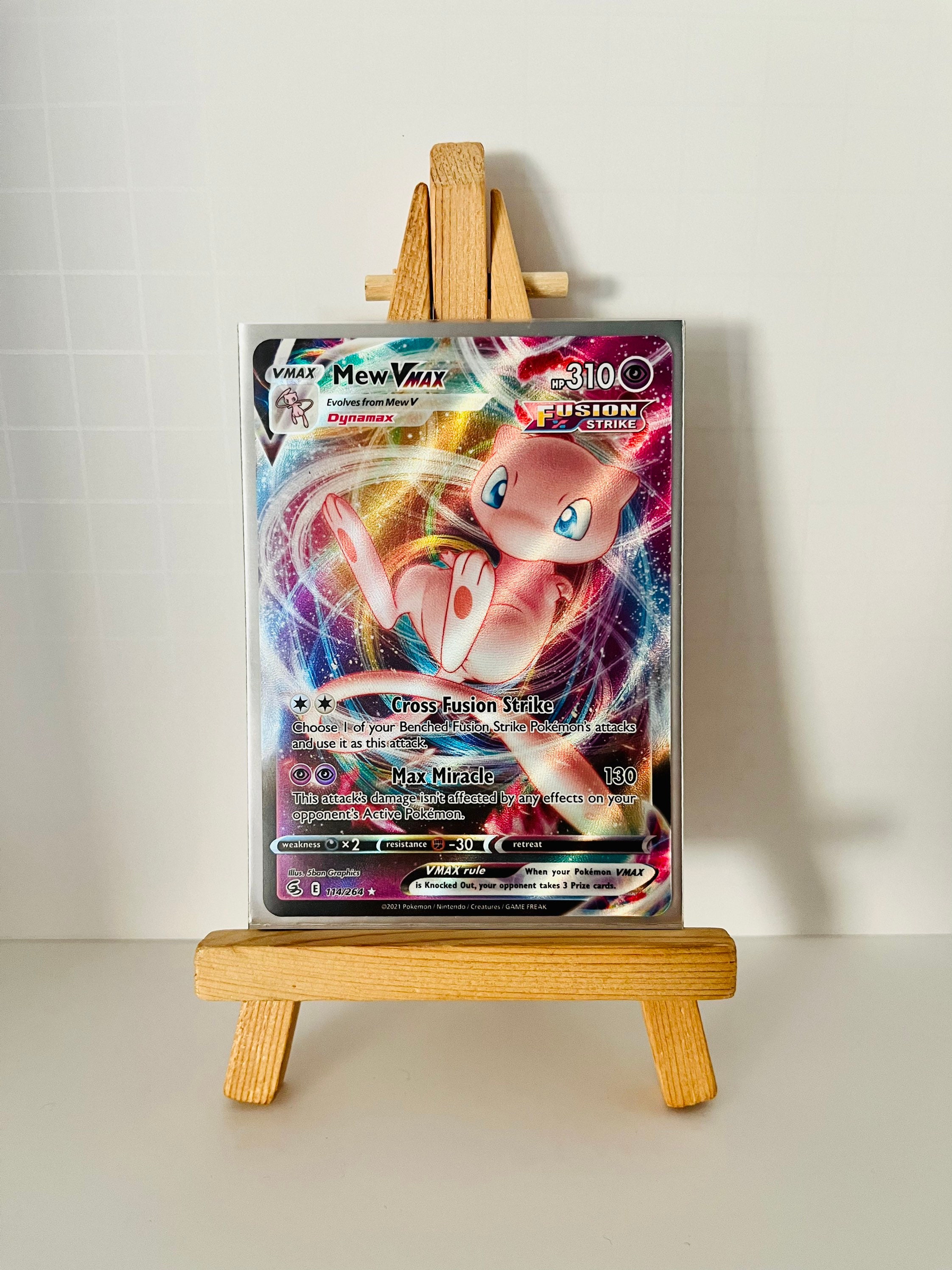 Mew VMax - 114/264 Full Art Ultra Rare - Fusion Strike