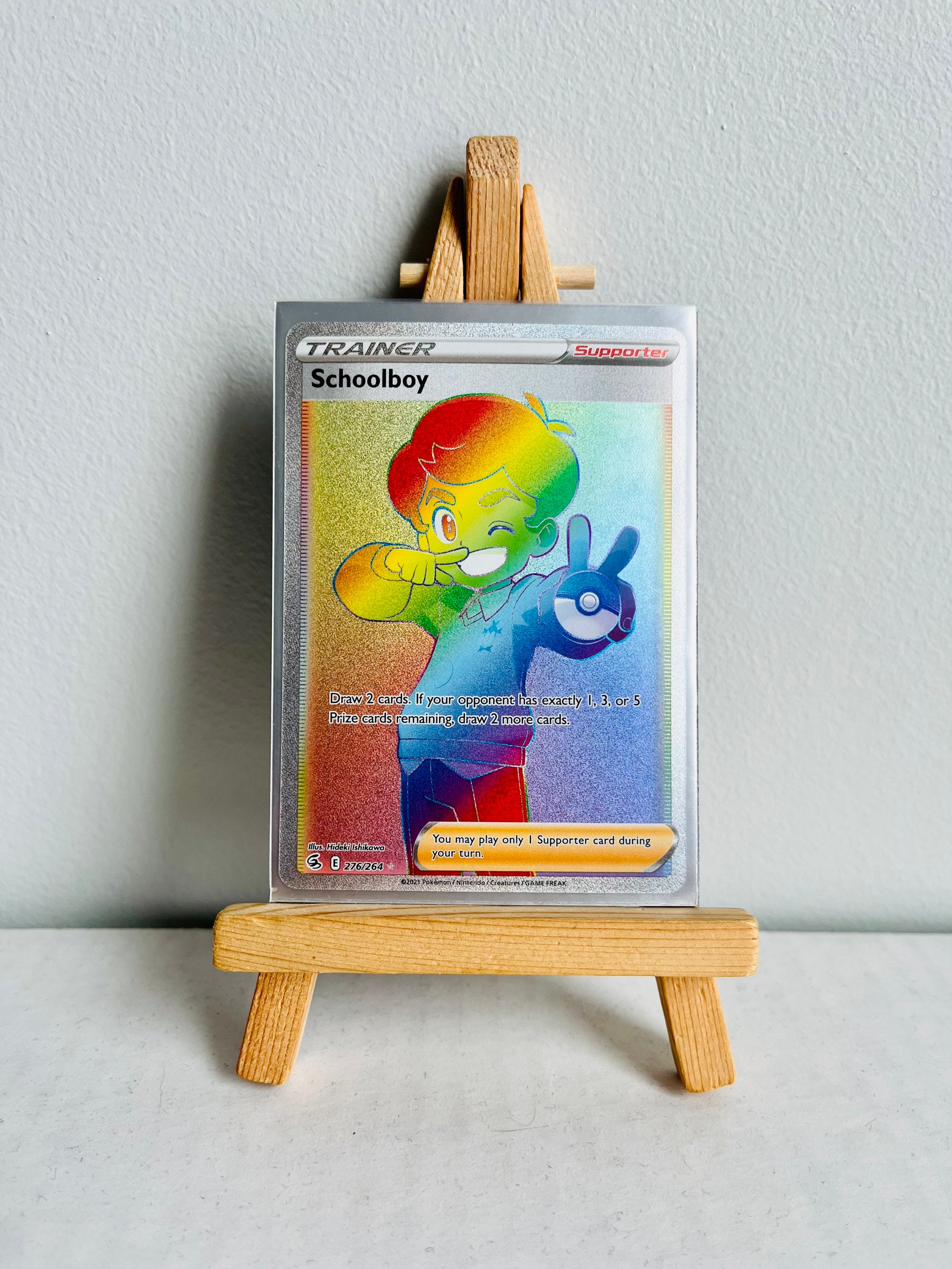 Schoolboy (rainbow Rare)(276/264) - Etsy Canada