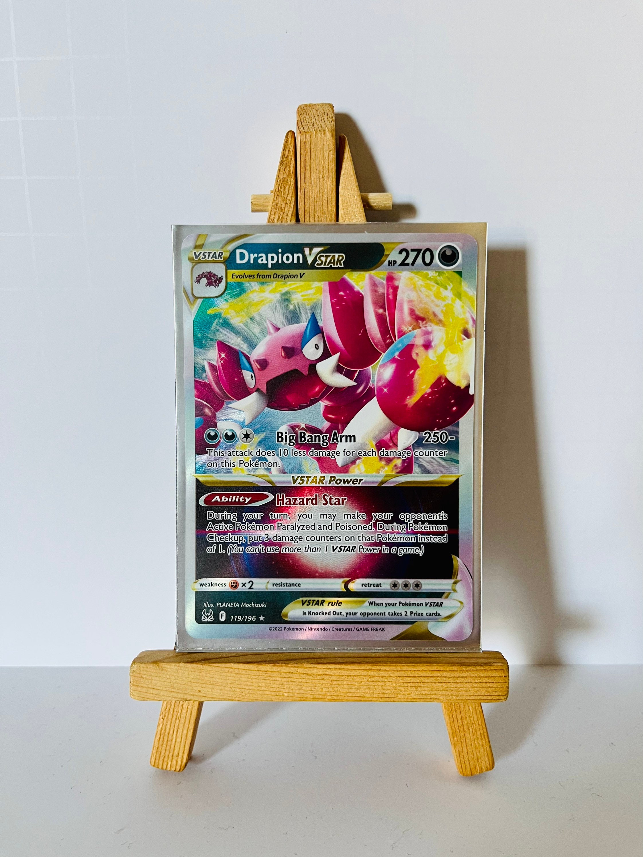 Drapion Vstar ultra Rare Full Art119/196 Etsy