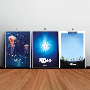 Finding Nemo Movie Poster Film Canvas Print Wall Art Canvas For Living Room Bedroom (No frame)