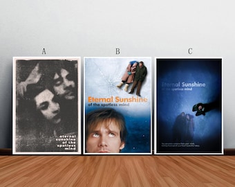 Eternal Sunshine of the Spotless Mind Movie Poster Film Canvas Print Wall Art Canvas For Living Room Bedroom (No frame)