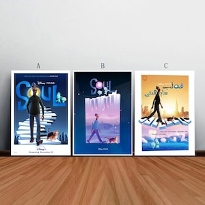 Soul Movie Poster Film Canvas Print Wall Art Canvas For Living Room Bedroom (No frame)