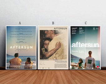 Póster de película Aftersun, lienzo impreso en lienzo, arte de pared para sala de estar y dormitorio (sin marco)