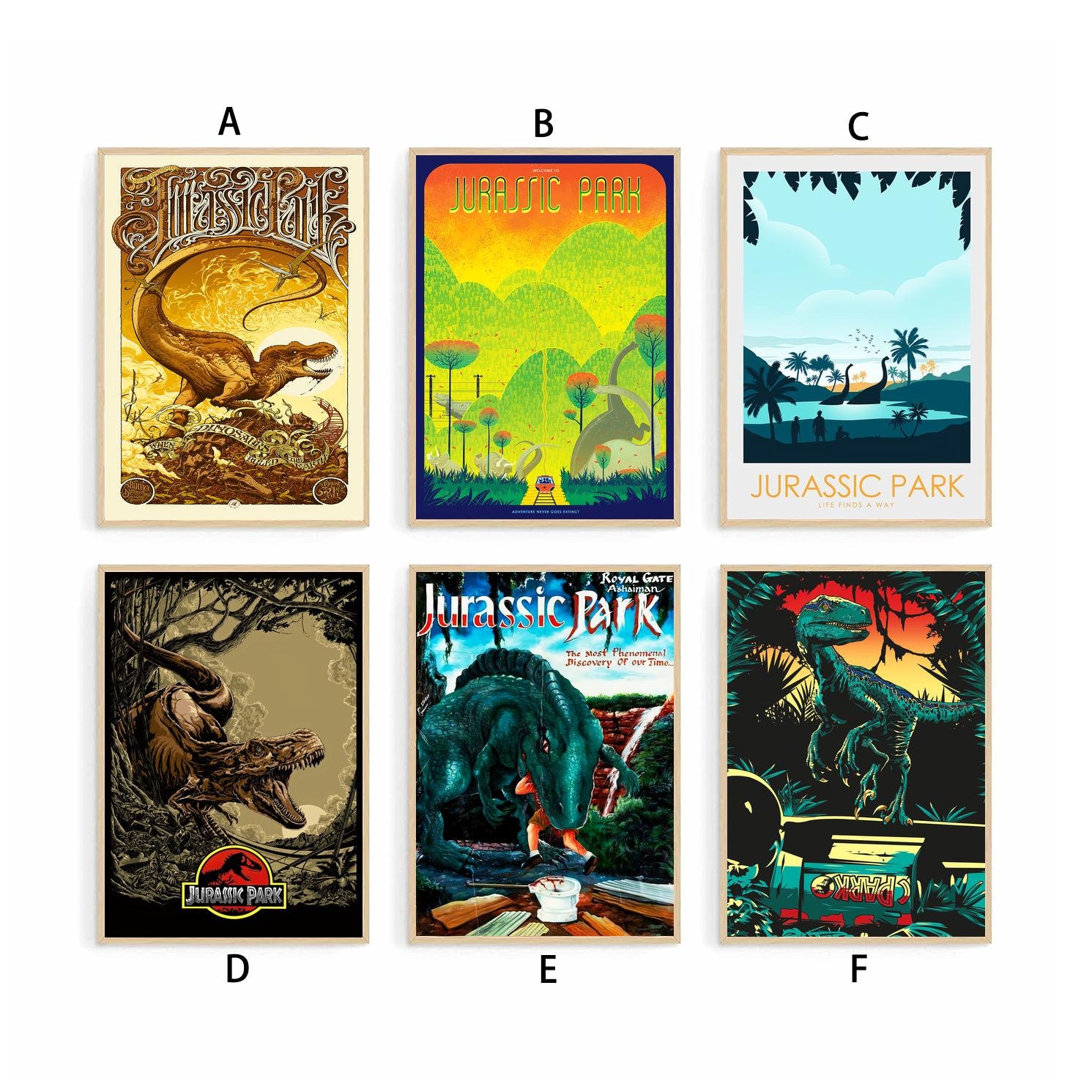 Jurassic Park - Key Art Framed Poster | Buy At - Foto 11