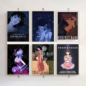 Perfect Blue Movie Poster 2023 Film Canvas Prints Poster Gift Room Decor  Wall Art 