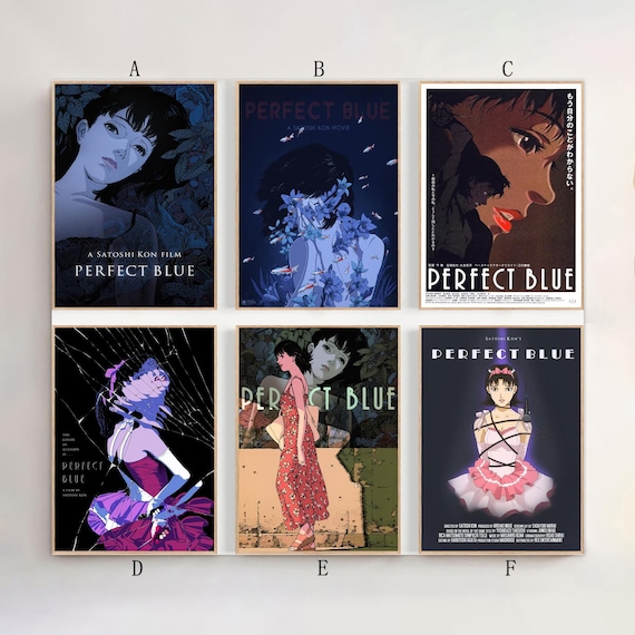 Perfect Blue Movie Poster Film Canvas Print Wall Art Canvas for