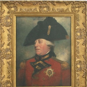 King George III of Great Britain Framed Picture, Oleograph
