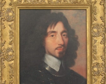 Thomas Fairfax Framed Picture, English Civil War , Oleograph